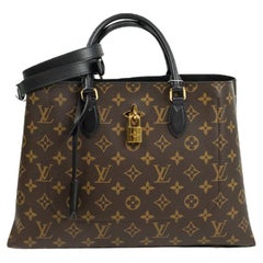 LOUIS VUITTON, Flower Tote in brown canvas