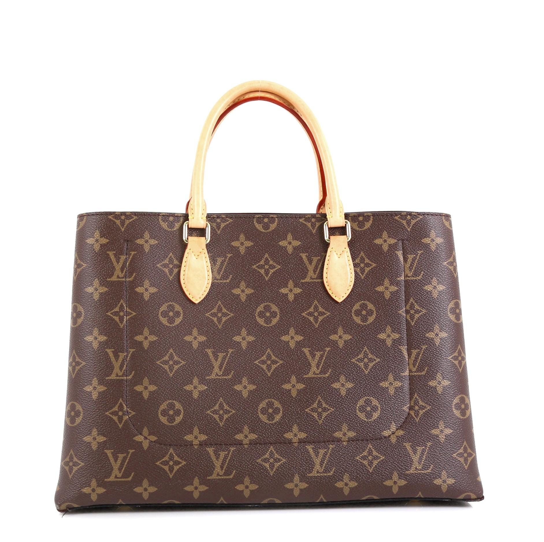 Louis Vuitton Flower Tote Monogram Canvas at 1stDibs luvaton bag