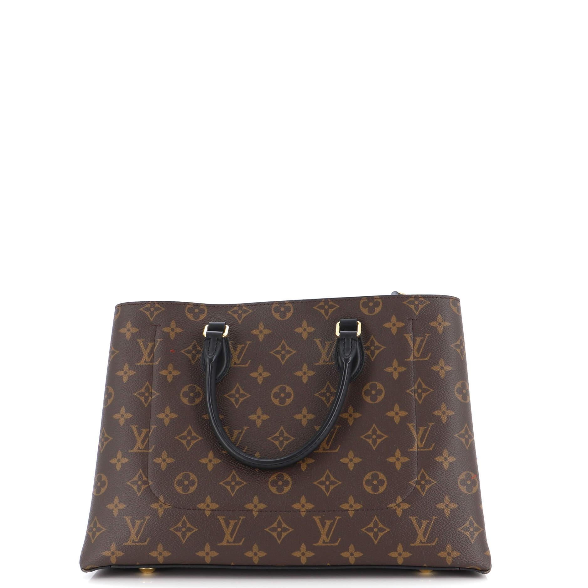 Louis Vuitton Flower Tote Monogram Canvas In Good Condition In NY, NY