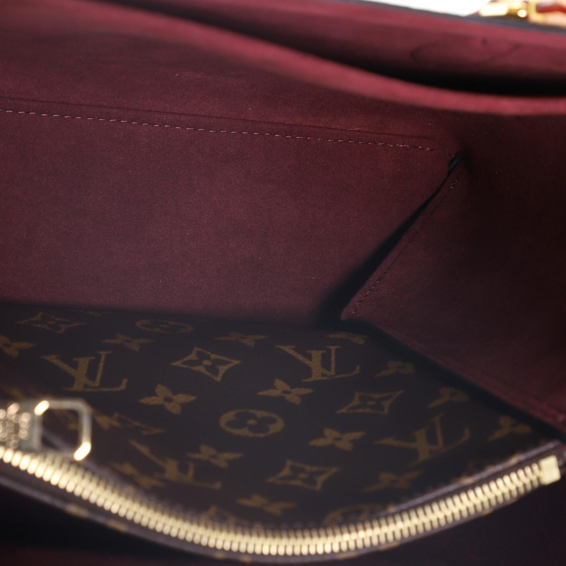 Women's or Men's Louis Vuitton Flower Tote Monogram Canvas