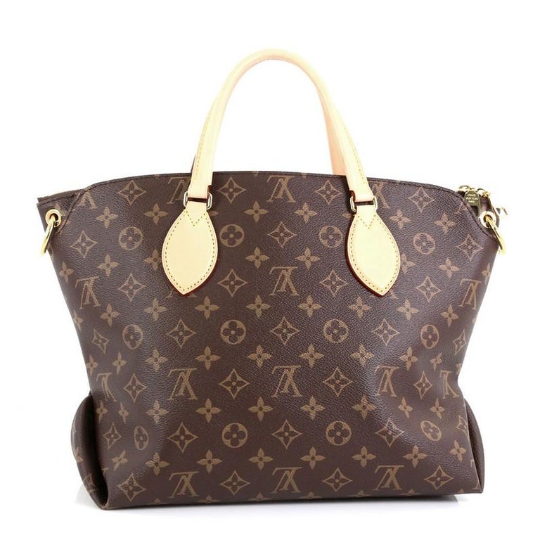 Louis Vuitton Flower Zipped Tote Monogram Canvas MM For Sale at 1stdibs