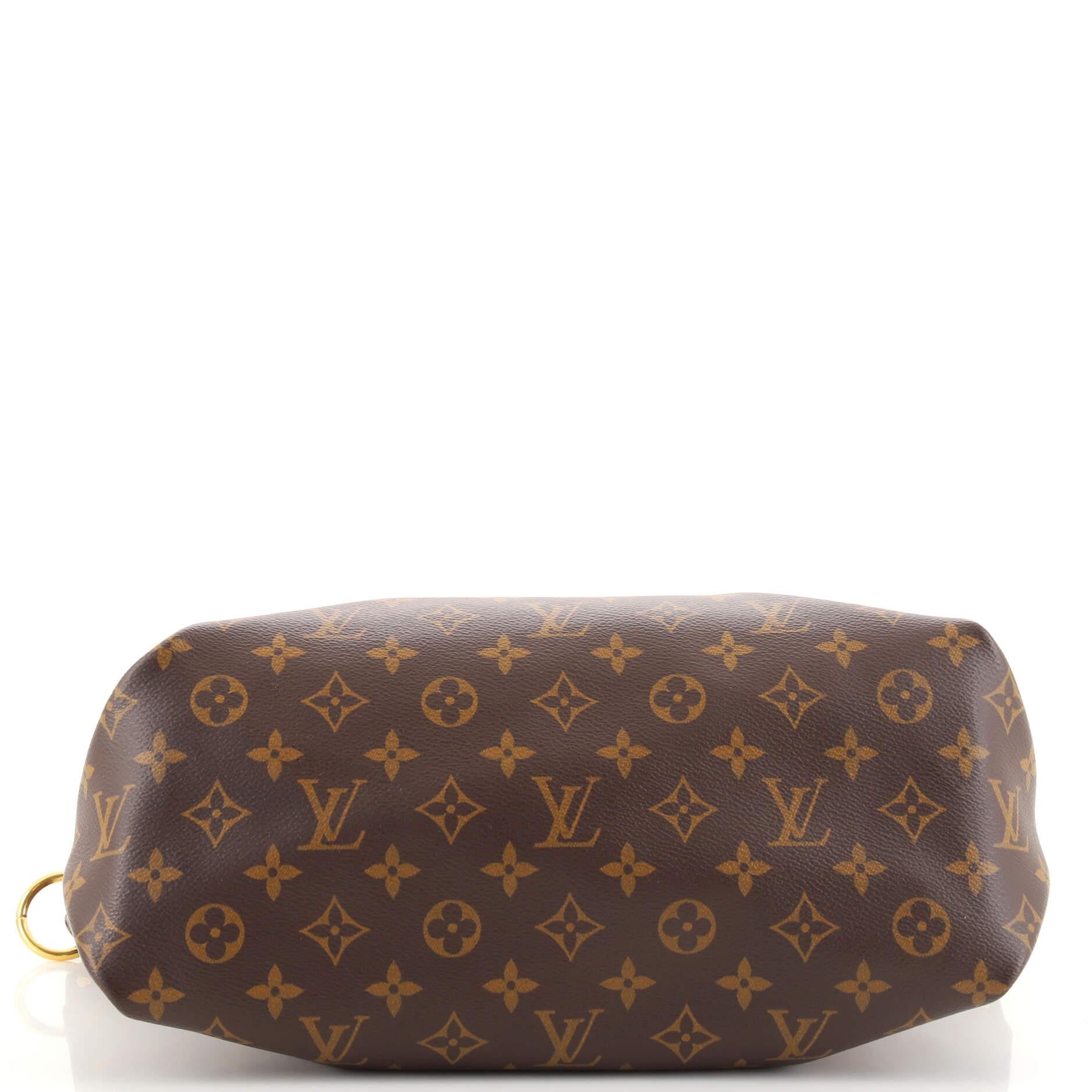 Louis Vuitton Flower Zipped Tote Monogram Canvas MM In Good Condition In NY, NY