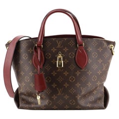 Louis Vuitton Flower Zipped Tote Monogram Canvas MM