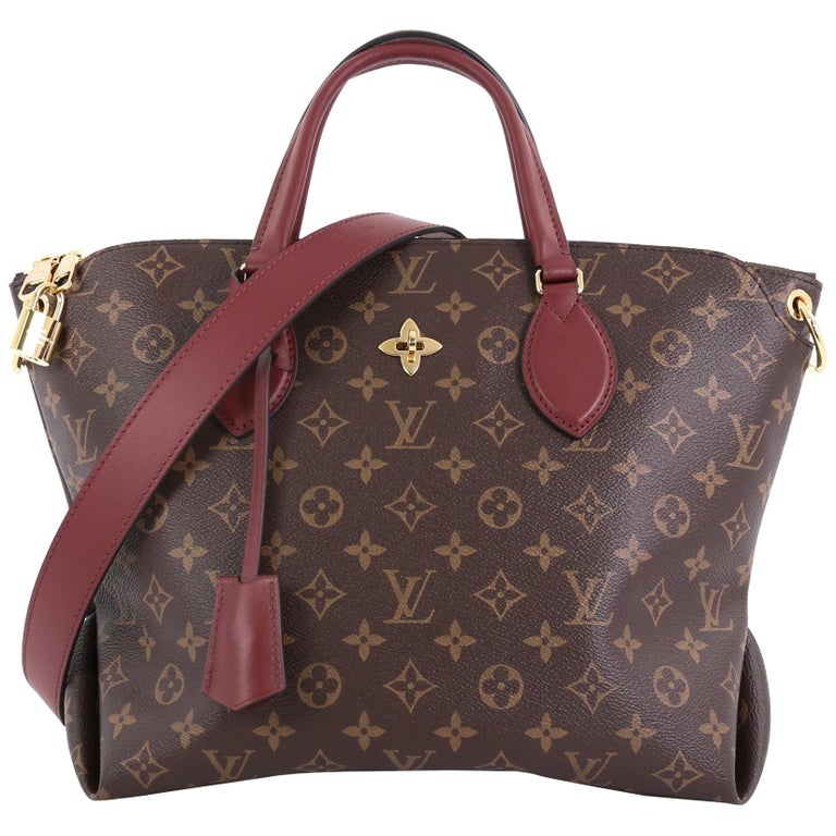 Louis Vuitton Flower Zipped Tote Monogram Canvas MM at 1stdibs