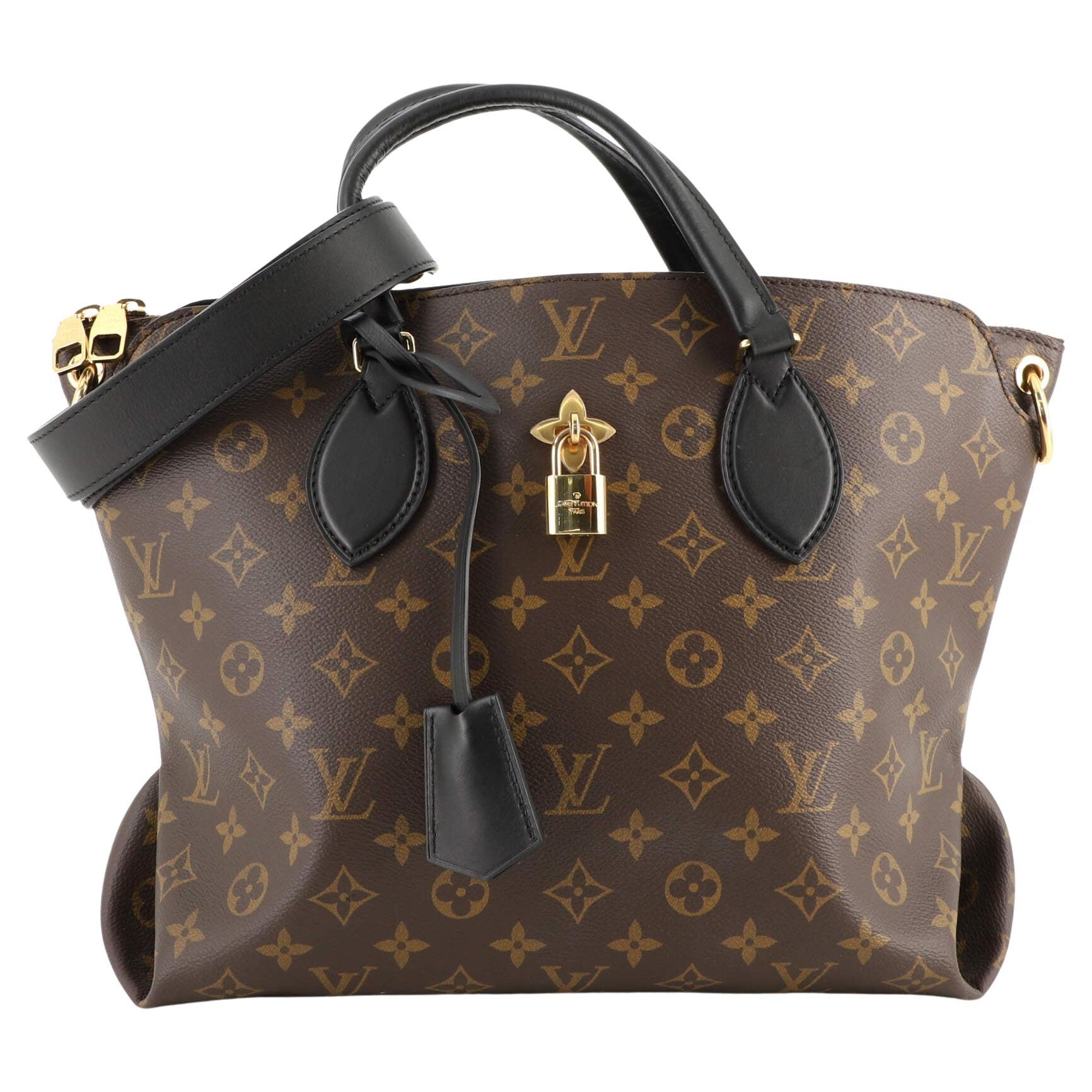 Louis Vuitton Flower Zipped Tote Monogram Canvas MM