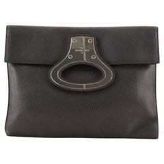 Louis Vuitton Fold Over Portfolio Handbag Leather