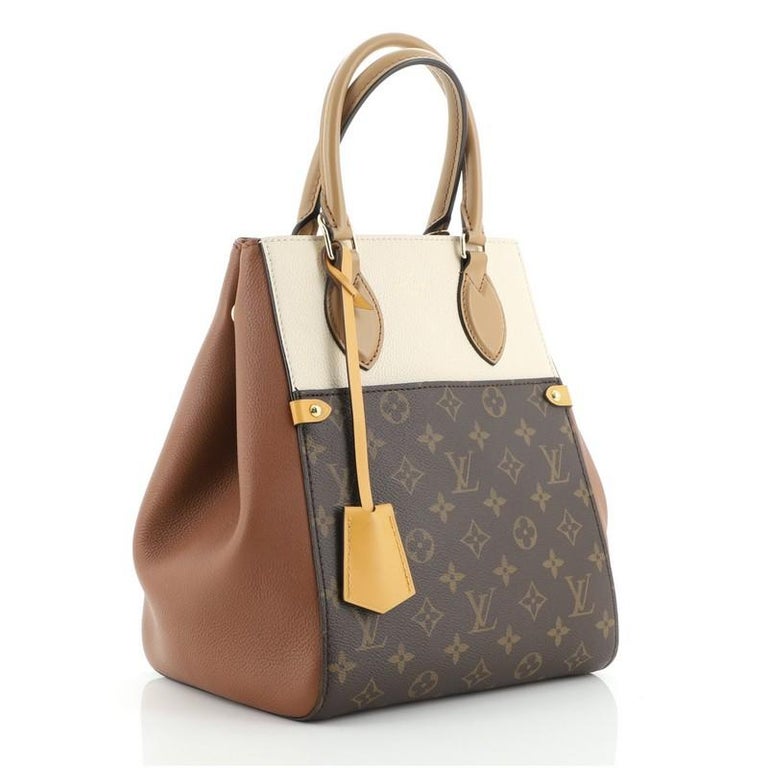 Louis Vuitton Monogram Fold Tote - Brown Crossbody Bags, Handbags