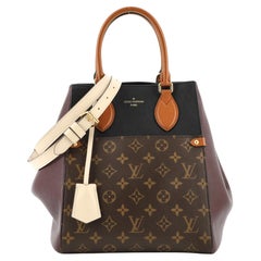 Louis Vuitton Fold Tote Monogram Canvas and Leather MM