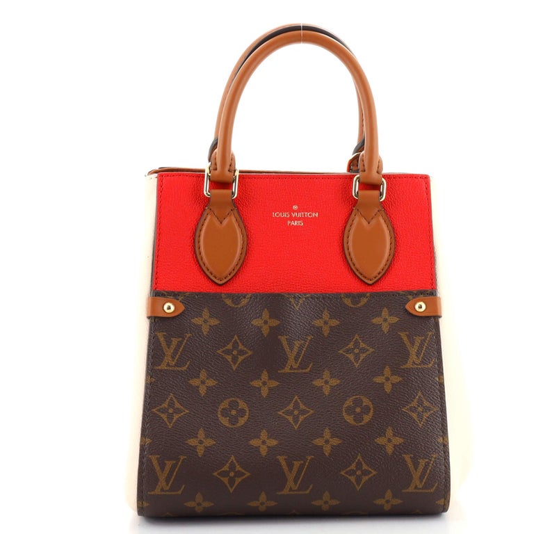 Louis Vuitton Fold Tote Monogram Canvas and Leather PM - ShopStyle Satchels  & Top Handle Bags