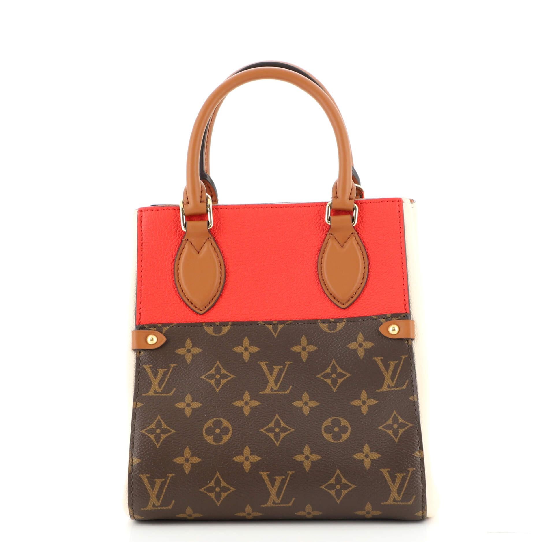 lv fold tote pm