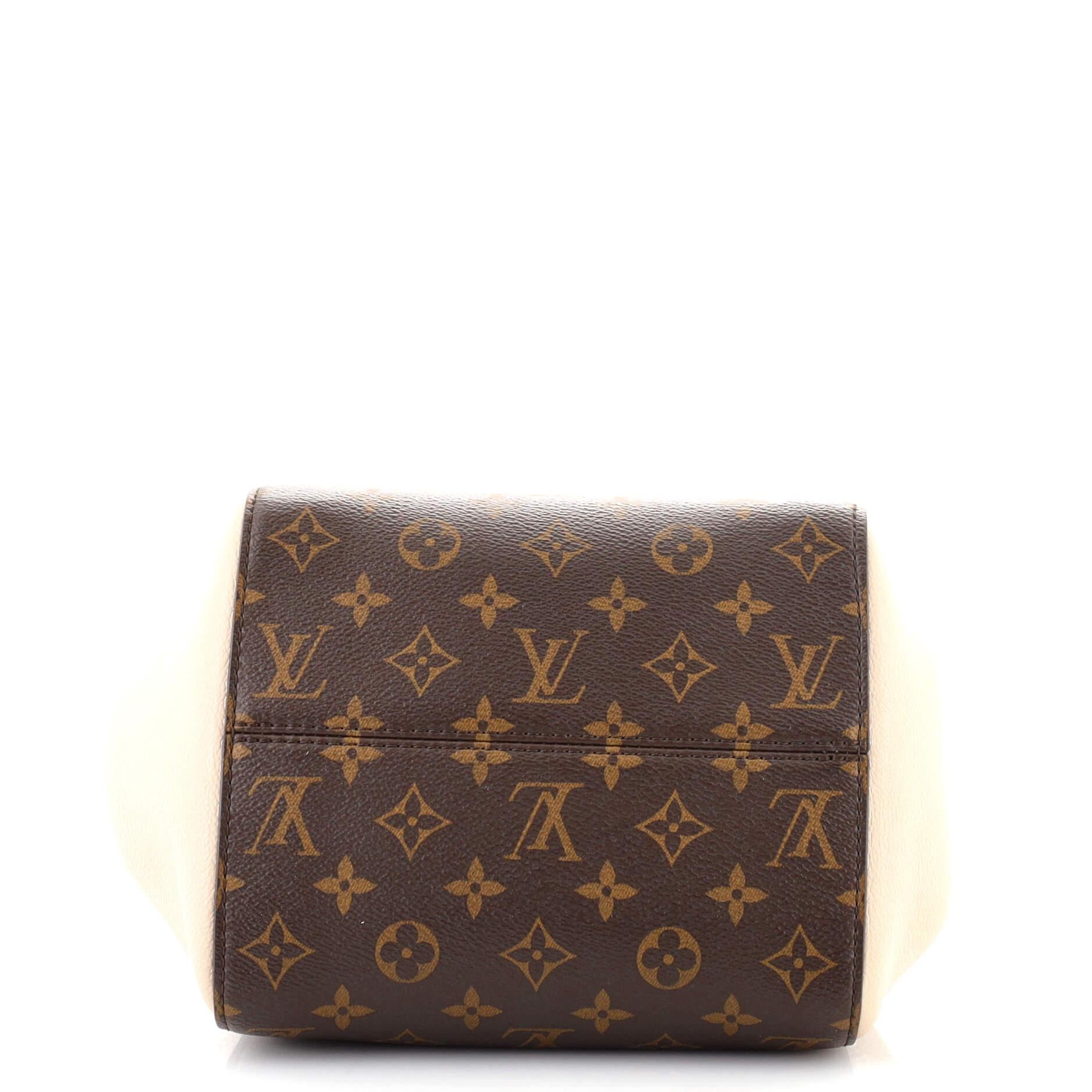 Louis Vuitton Fold Tote Monogram Canvas and Leather PM In Good Condition In NY, NY