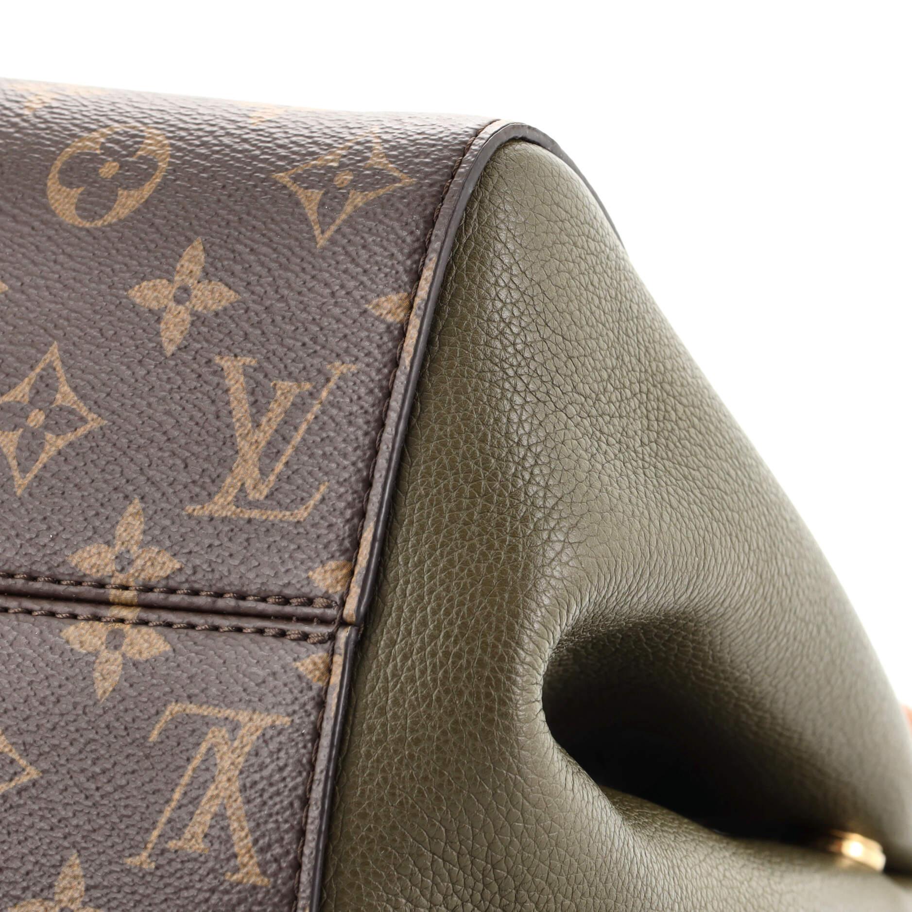Louis Vuitton Fold Tote Monogram Canvas and Leather PM 2