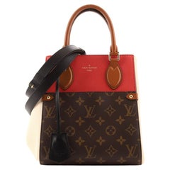 Louis Vuitton Fold Tote Monogram Canvas and Leather PM