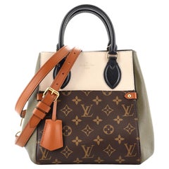 Louis Vuitton Fold Tote Monogram Canvas and Leather PM