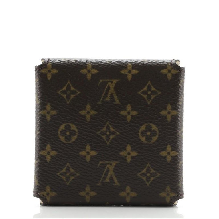 Louis Vuitton Folding Jewelry Case Monogram Canvas PM at 1stDibs
