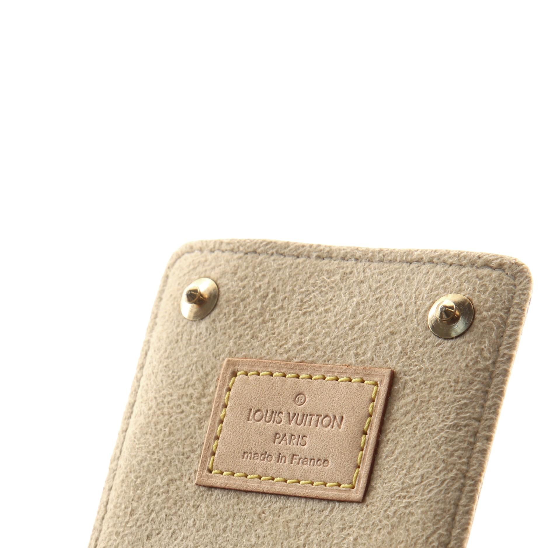 Louis Vuitton Folding Jewelry Case Monogram Canvas PM at 1stDibs