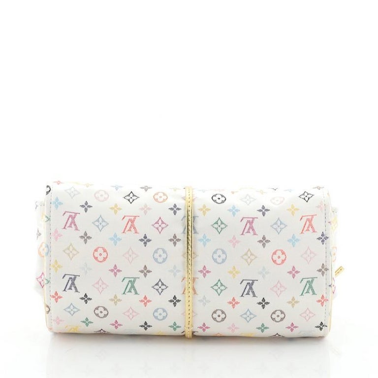 Louis Vuitton Folding Jewelry Case Monogram Multicolor Satin at 1stDibs
