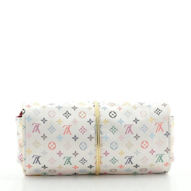 Louis Vuitton Folding Jewelry Case Monogram Multicolor Satin at 1stDibs