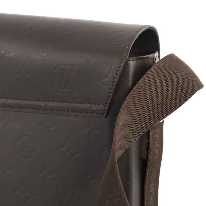 Louis Vuitton Fonzie Handbag Monogram Glace Leather 1