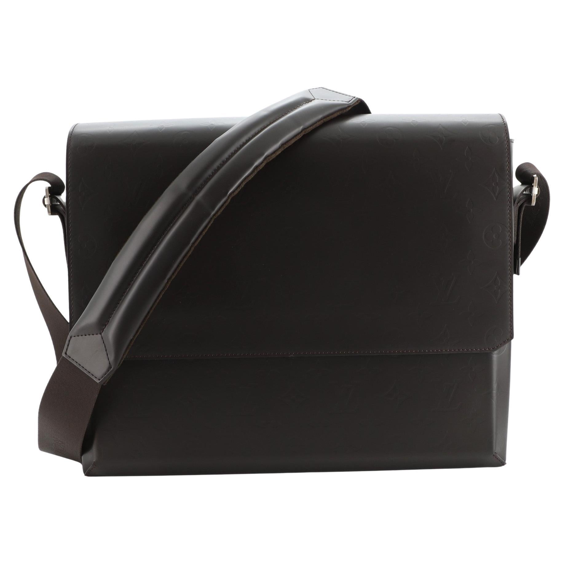 Louis Vuitton - Sac à main Fonzie en cuir Monogram Glace