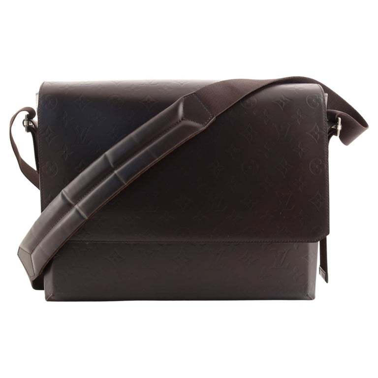 Louis Vuitton Fonzie Handbag Monogram Glace Leather For Sale at 1stDibs
