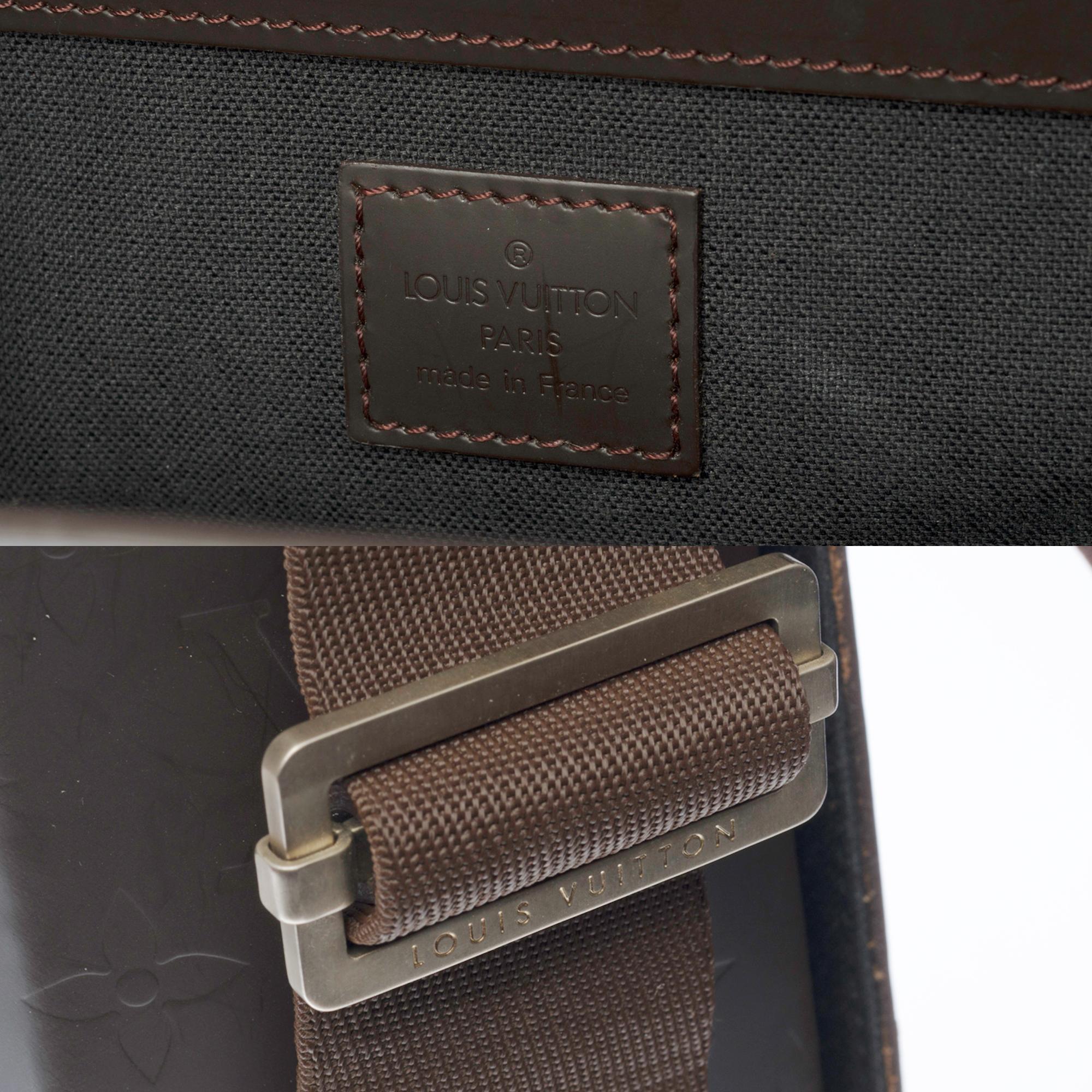 Louis Vuitton Fonzie Messenger shoulder bag in brown monogram leather In Good Condition In Paris, IDF