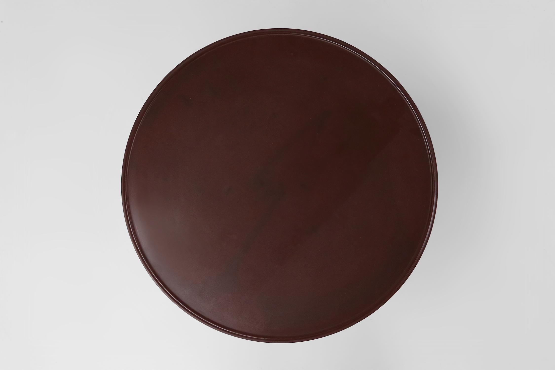 Milieu du XXe siècle Table de bistro Louis Vuitton pour Rex avec plateau en bakélite, France, années 1930 en vente
