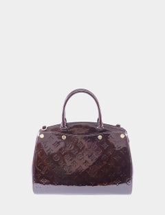 Louis Vuitton Brea MM Vernis Patent Leather Bag – Amarante