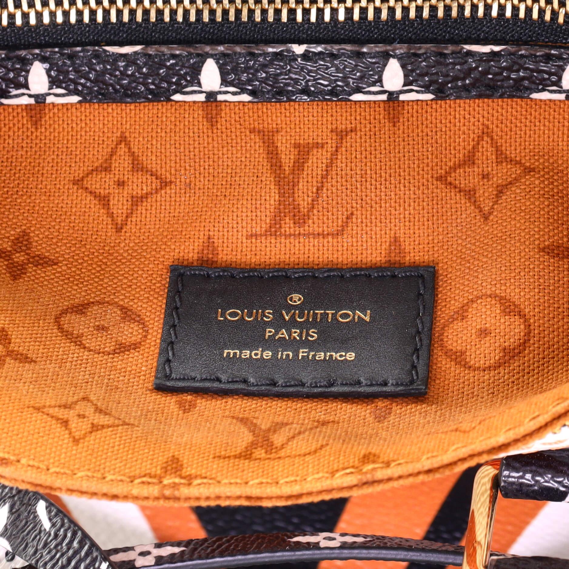 Louis Vuitton Speedy Bandouliere Bag Limited Edition Crafty Monogram Gian 2