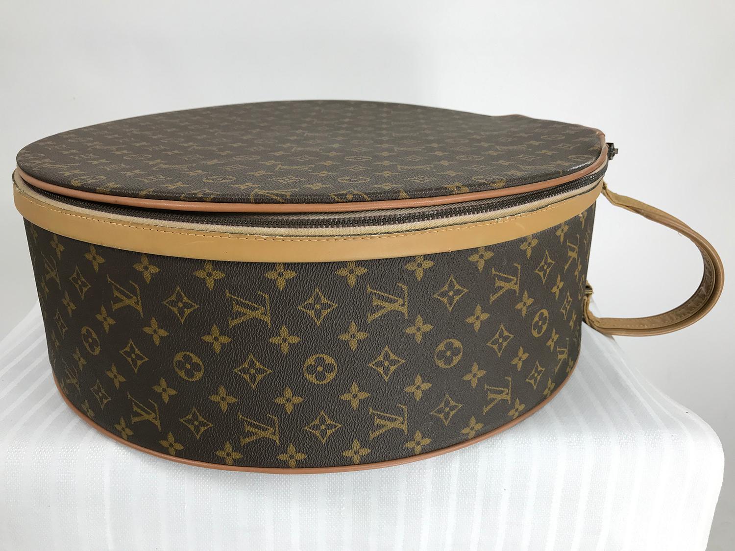 Louis Vuitton for The French Co. 50cm Boite Chapeaux Round Hat Box Rare  1