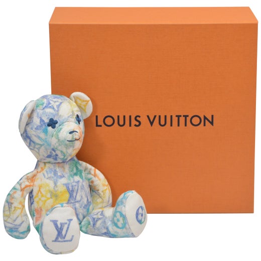 Louis Vuitton x UNICEF 2021 Doudou Louis Bear Plush - Blue