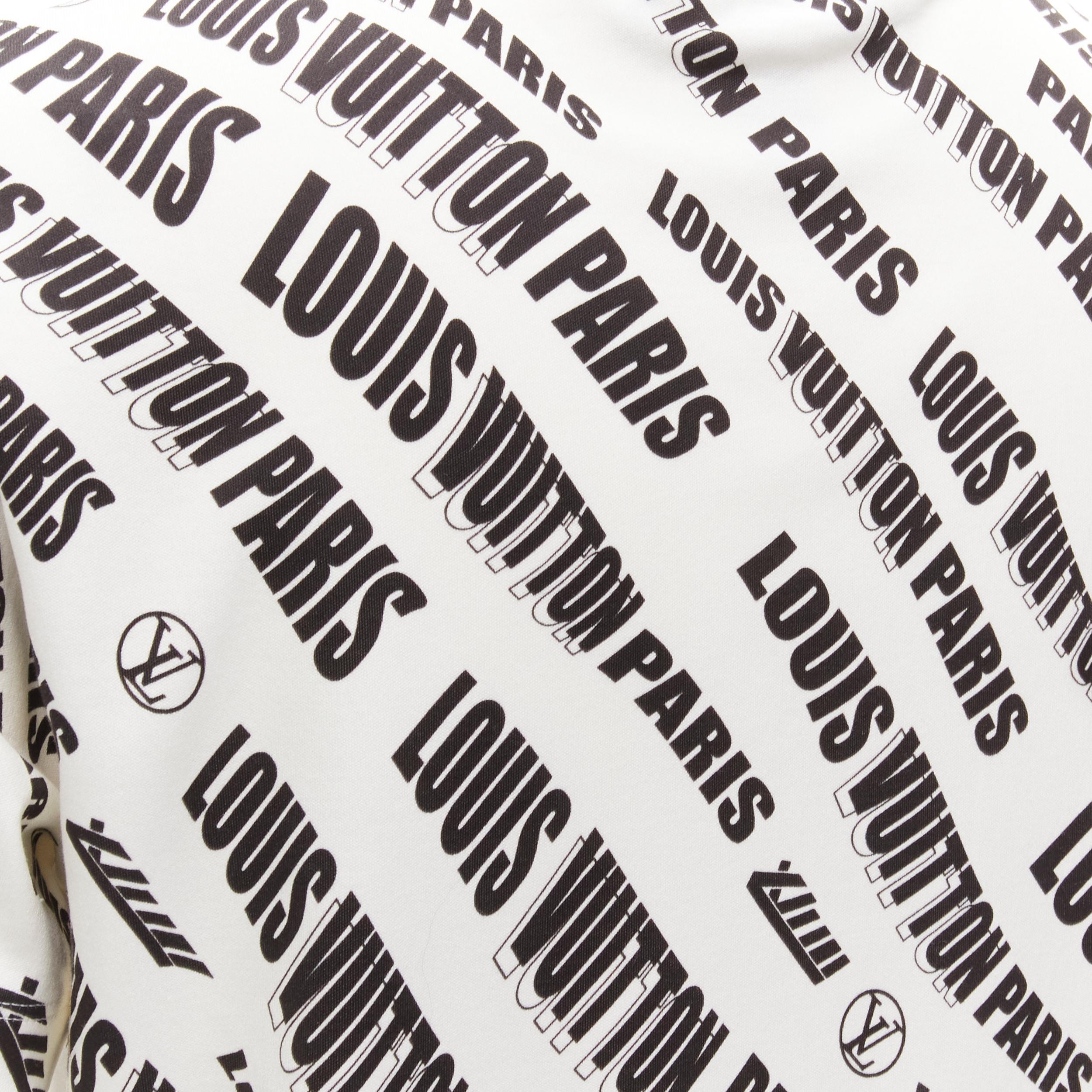 LOUIS VUITTON FORNASETTI 2021 graphic logo Vase chain trimmed cotton tshirt S 2