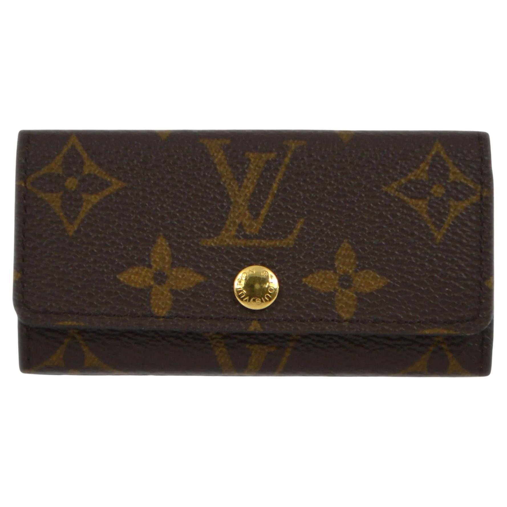 Louis Vuitton Four-Hook Tri-Fold Keycase