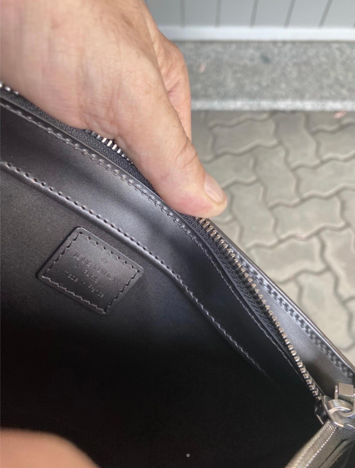Louis Vuitton Fowler mat brown bag 1