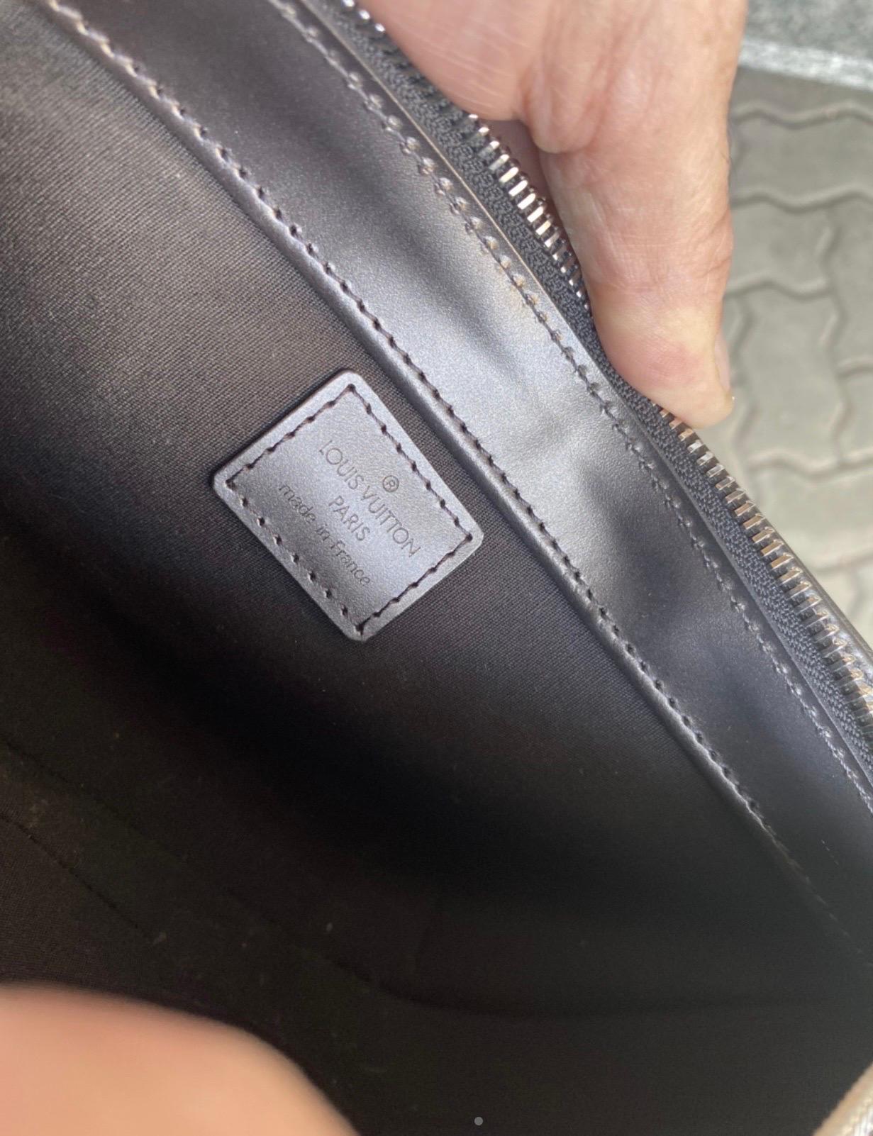 Louis Vuitton Fowler mat brown bag 2