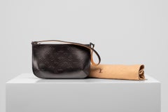 Louis Vuitton Fowler Mat Monogram Pochette Bag Grey