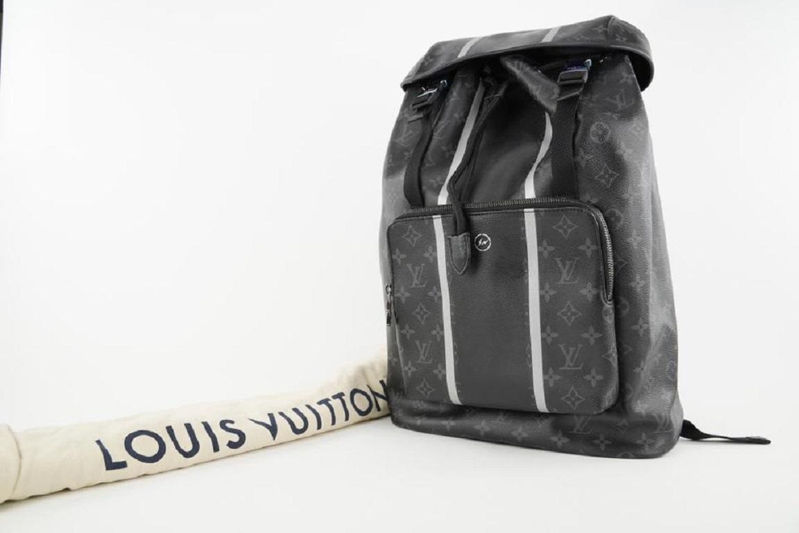 Louis Vuitton x Fragment Black Monogram Eclipse iPhone Pouch Case