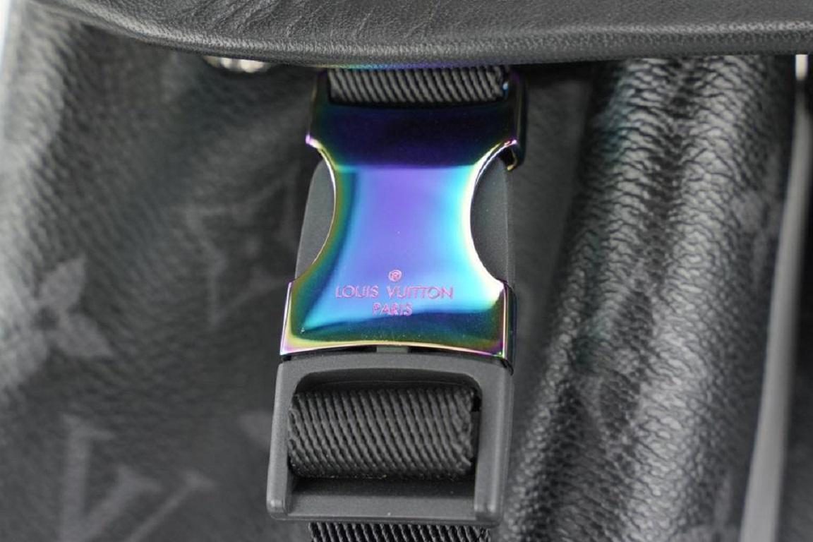 Women's Louis Vuitton Fragment Black Eclipse Monogram Zack Backpack 1lm32lv For Sale