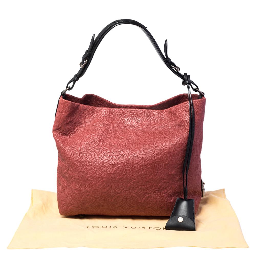 Louis Vuitton Framboise Monogram Antheia Leather Brode GM Bag 8