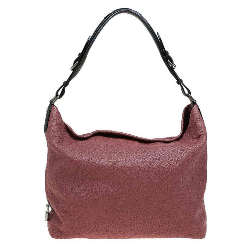 Women's Louis Vuitton Framboise Monogram Antheia Leather Hobo PM Bag