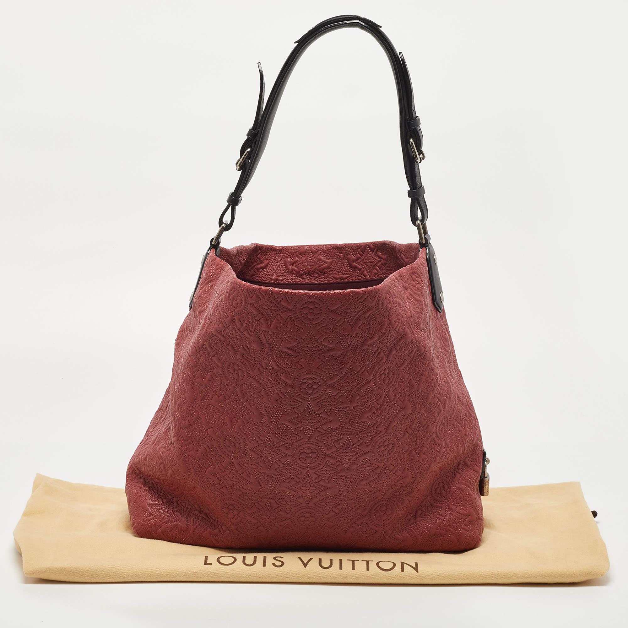 Louis Vuitton Framboise Monogram Leather Antheia PM Bag 13