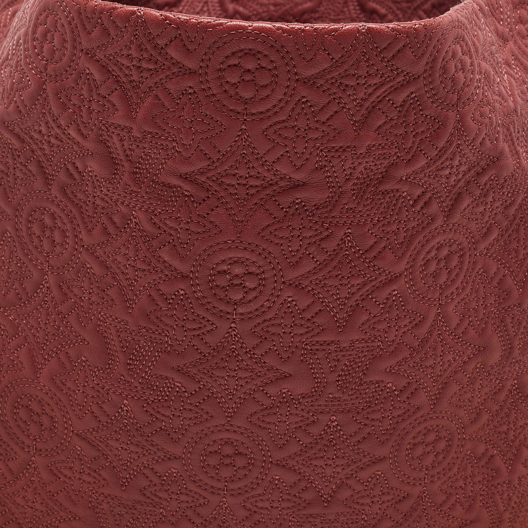 Louis Vuitton Framboise Monogram Leather Antheia PM Bag 1