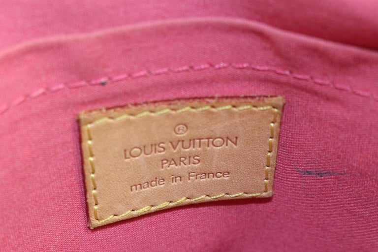 Louis Vuitton Framboise Pink Monogram Vernis Minna Street 24lv131s –  Bagriculture