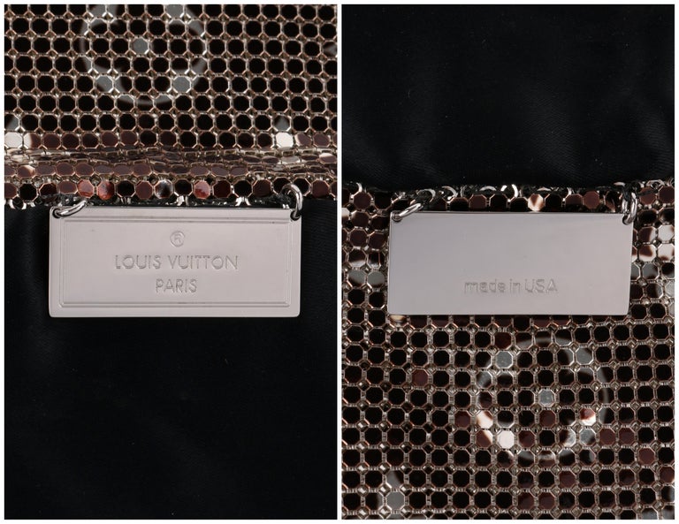 Louis Vuittion Limited Edition Monogram Metal Mesh Frances Evening Bag -  Yoogi's Closet