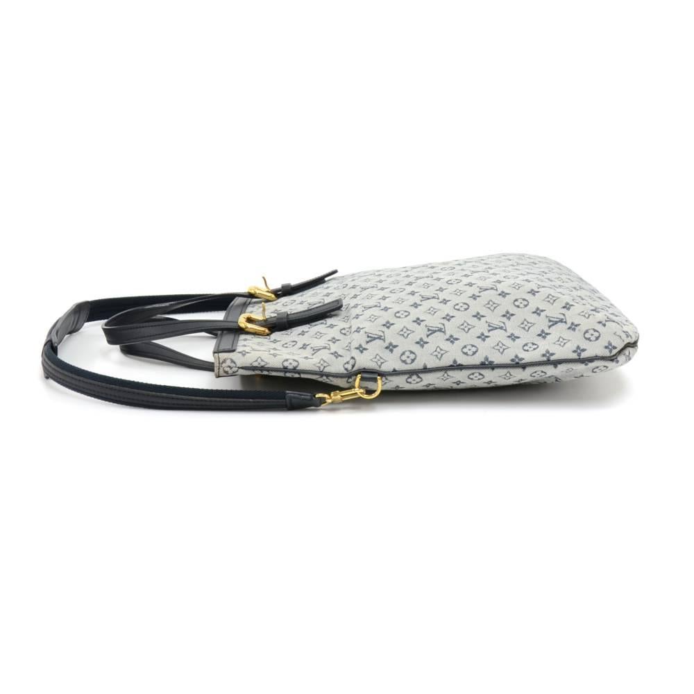 Louis Vuitton Francoise Khaki Mini Monogram Canvas 2 way Hand Bag In Good Condition For Sale In Fukuoka, Kyushu