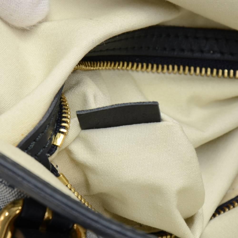 Louis Vuitton Francoise Khaki Mini Monogram Canvas 2 way Hand Bag For Sale 3