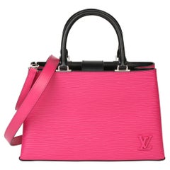 Louis Vuitton Freesia & Black Epi Leather Kleber PM