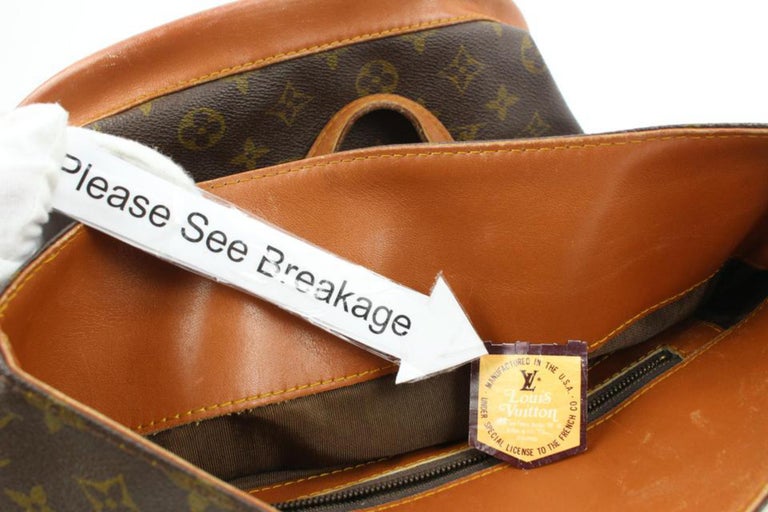 Louis Vuitton Monogram Marais Bucket GM Tote Bag Leather ref