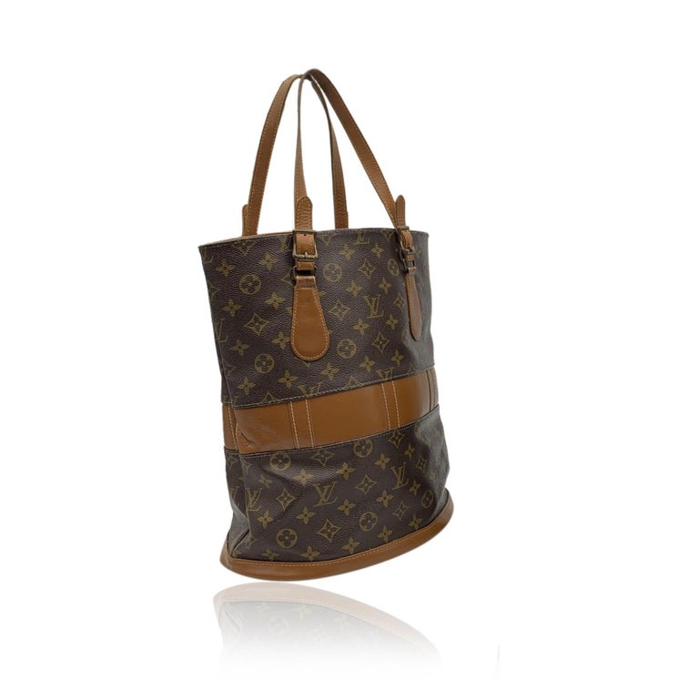 Louis Vuitton French Co Vintage Monogram Bucket Bag Made in USA For Sale at  1stDibs