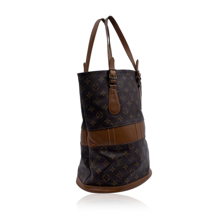 Louis Vuitton French Co Vintage Monogram Bucket Bag Made in USA For Sale at  1stDibs